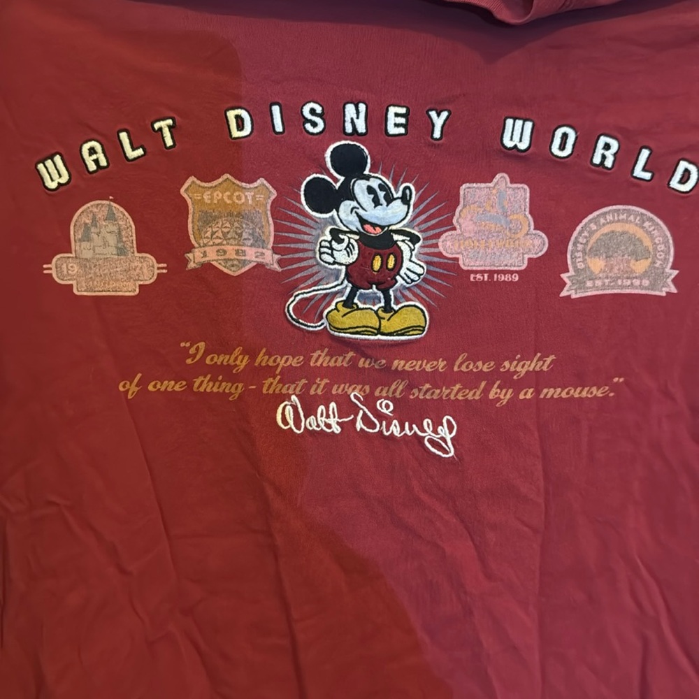 Walt Disney Embroided Shirt